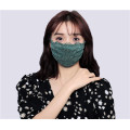 Elegant lace imitation silk mask