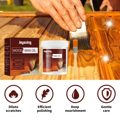 Private Label OEM Wood Floor Wax Polish - Protective Polishing Wax for Furniture