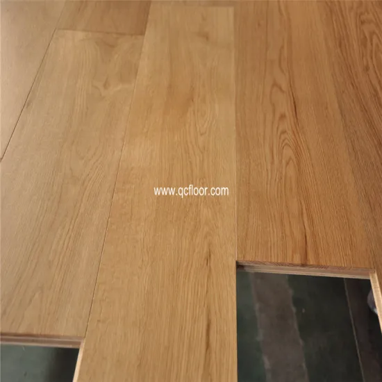 household usage 3ply UV oiled select russian oak flooring in guangzhou