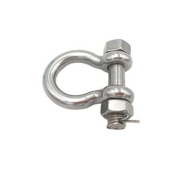 Large Bow Shackle Stainless Steel Screw Pin Safety Bolt