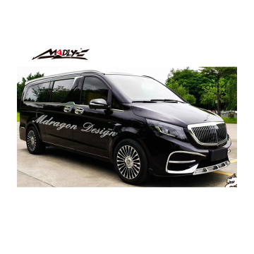 Facelift full W446 W447 Auto bodykit set for Mercedes Benz Vito V250 V260 2016-2020 upgrade to Maybach style body kit