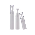 Emballage cosmétique 10 ml 15 ml Poulage à billes Eye Crème Silver Steel Airless Bottle Flat Applicateur