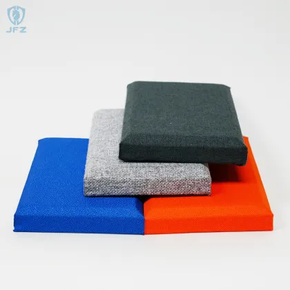 Fabric Acoustic Panel Glass Fibre Soundproofing Material