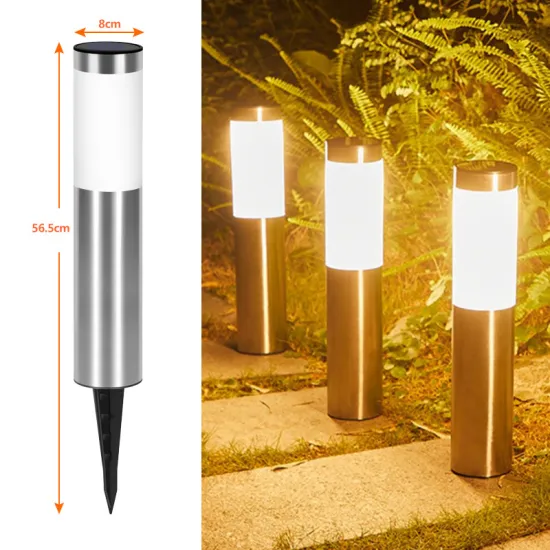 IP65 Waterproof Outdoor Solar Walkway Lights for Path Driveway Lawn Yard
