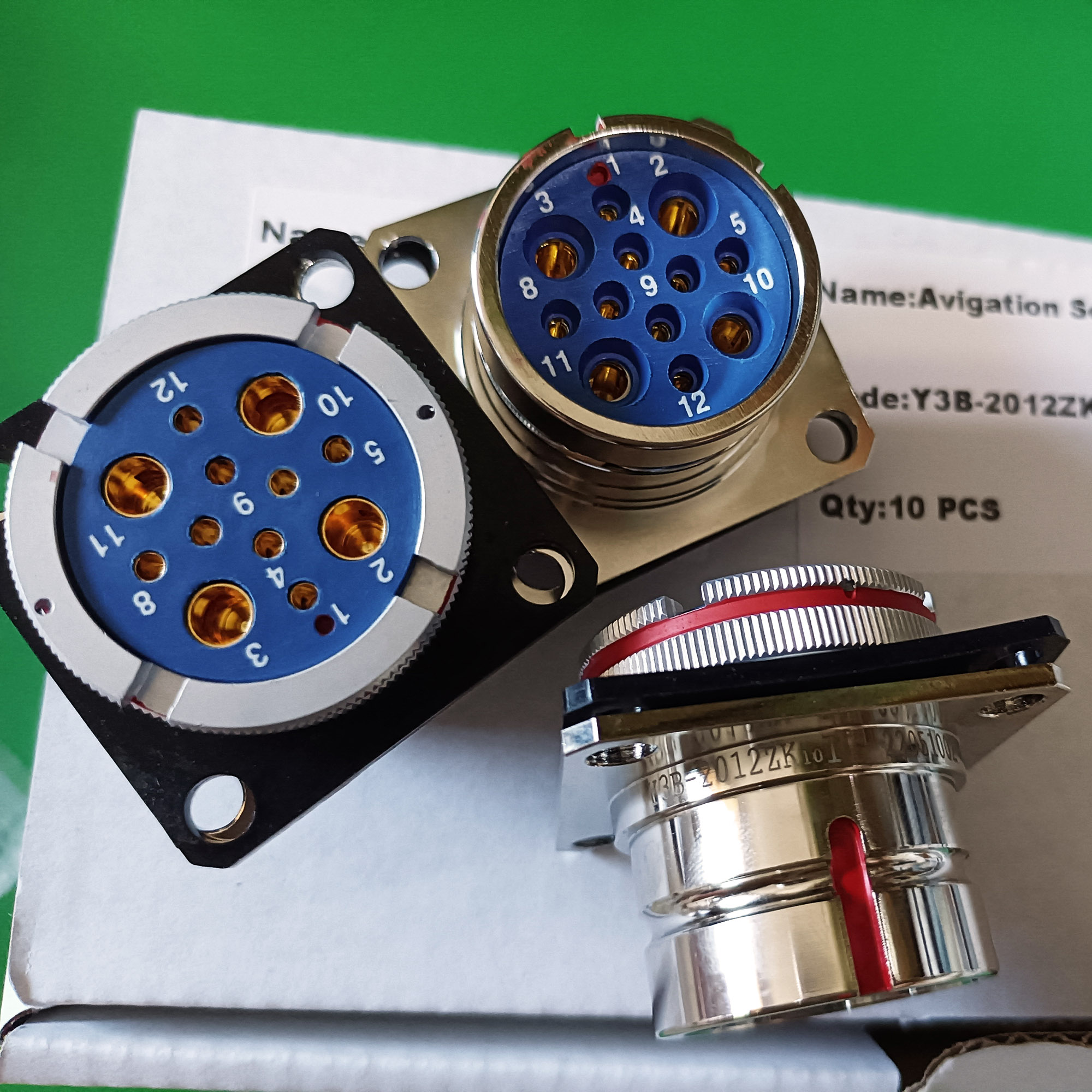 Aviation Connector Y3B-2012ZK10-I