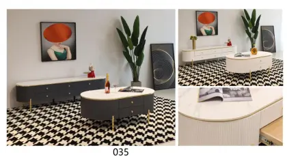 European Luxury Furniture Simple Design Tea Table
