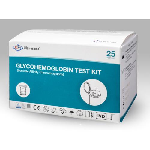 Kit de test d'hémoglobine A1c de paillasse Clinic