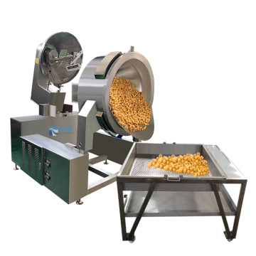 Automatic Electric Industrial Gas Popcorn Maker Caramel Popping Kettle