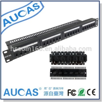 Taiwan Cat6 24 port patch panel similar to systimax and amp 24port 1u patch panel