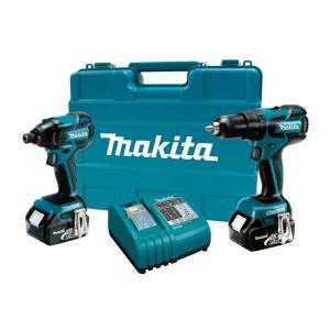 Makita 18-Volt LXT Lithium-Ion Combo Kit (2-Tool)