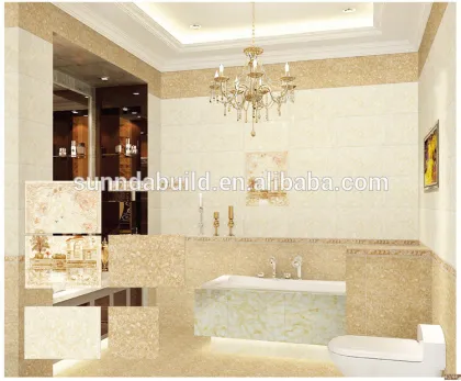 new design china wholesale interior bathroom wall tiles and floor tiles