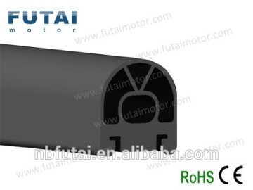 R104 EPDM Rubber profile applied to barrier