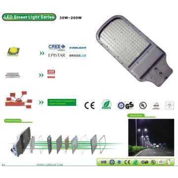 Solar LED street light