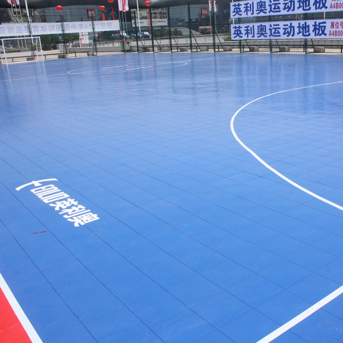 Wanhe OEM Acepta la superficie lisa Interlocking Futsal Sport Court Tiles Futsal Pitch