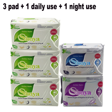 5 pack Love Anion Pads Anion Sanitary Napkin Panty Liners Sanitary Pads Panty liners Sanitary Pads moon Sanitary Towels