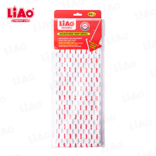 Almofada de recarga de esfregão de microfibra R-A101 LiAo 40 cm
