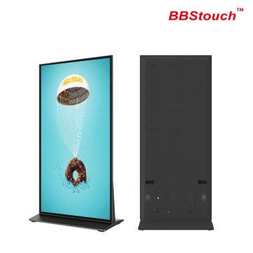 Floor standing Fullscreen Advertising signage 75"~98"