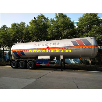 60 M3 Tri-axle Used LPG Trailers