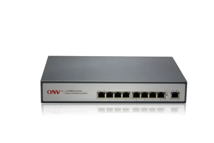 High Power Ieee 802.3at Poe Ethernet Switch , 9 Port Poe Switch With 4 Poe Ports