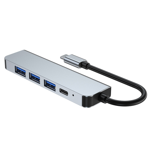 China 5 In 1 USB3.0 Type C Usb Hub Manufactory