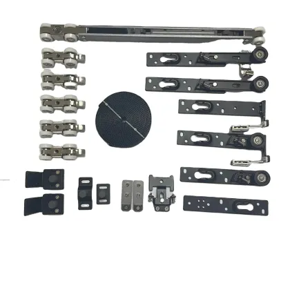 Telescopic Sliding Door System: Exploring the Components - Focus on Sliding Door Rollers and Linkage Door Hardware