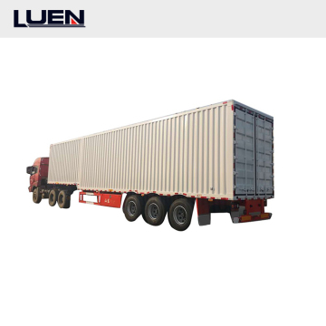 LUEN Factory Sale: 3 Axle Cargo Trailer - New Product Box Trailer