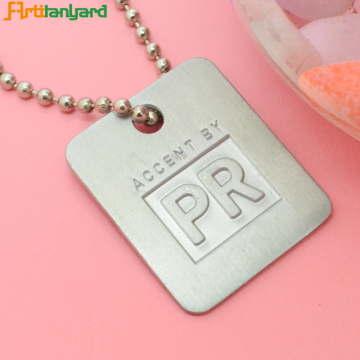 Dog Tag For Men With Customized Logo