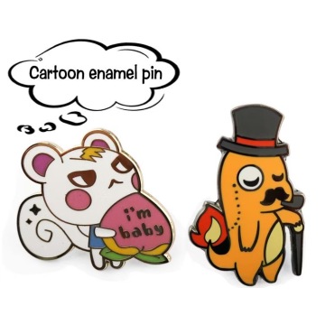 Hard Enamel Pin Novelty Gift Durable and Eye-Catching Carton Design