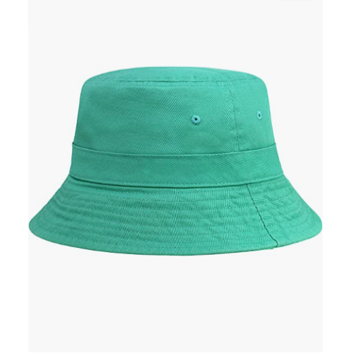 Cappello a secchio in stile cotone Unisex Beach Vaccationwear