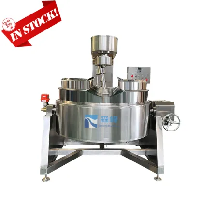 Fully Automatic Electric Tilting Bean Paste Cooking Pot Machine
