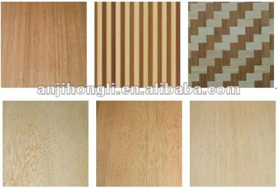 Carbonized Bamboo Veneer Bamboo Panel