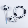 Neues Tiermuster Kuhstirnband Set für Kinder