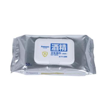 99.9% Sterilized Household Sanitary Wipes Containing 75%Alcohol