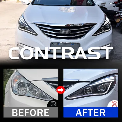 HCMOTIONZ 2011-2014 Hyundai Sonata Front Lamp