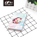 مخصصة Unicorn Style Hardcover Memo Pad دفتر محمول ومذكرات محمولة