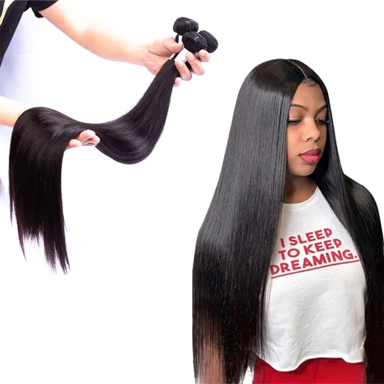 Natural Black 18 Inch Peruvian Bone Straight Cuticle Aligned Human Hair Bundles With 5X5 Closure Grade 12A