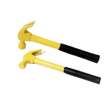 Safety Carbon Steel Pipe Handle Steel Hammer with Non-Slip Plastic Coated Handle for Nails