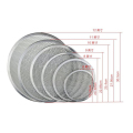 Silver Round 6-18 inches Pizza Mesh Screens