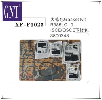 excavator down gasket kit for R385LC-9 ISCE QSCE