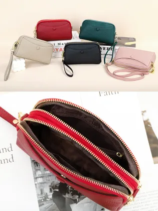 2024 New Soft Cowhide Fashionable Mini Crossbody Bag