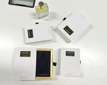 Best design perfume cosmetic cardboard drawer boxes