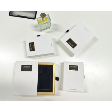 Best design perfume cosmetic cardboard drawer boxes