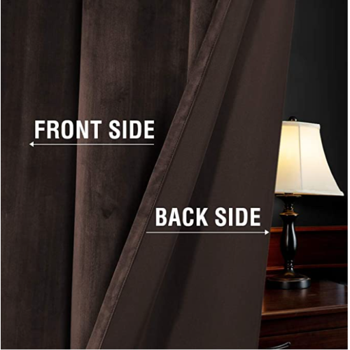 Antique Thick Velvet Curtain