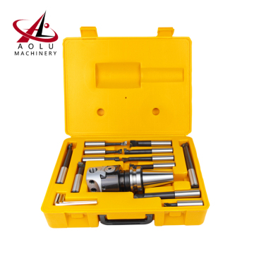 Sundazione fine F1 18 3 pollici 75 mm Set di testa noiosa - NT40 -F1 Drawbar e 12 barre noiose, nuove condizioni