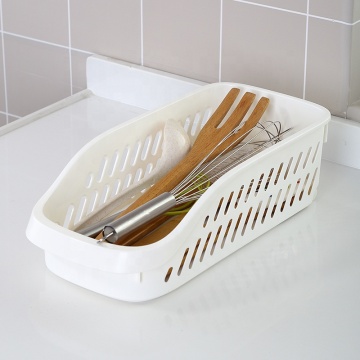 Multifunktionaler PP-Plastik-Aufbewahrungskorb für die Küchenorganisation