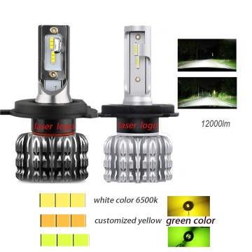 High Lumen LED Lights H4 H7 H11 for Cars - CSP LED Fog Lamp Fanless