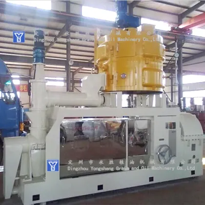 Large capacity Oil press hot and cold pressing machine