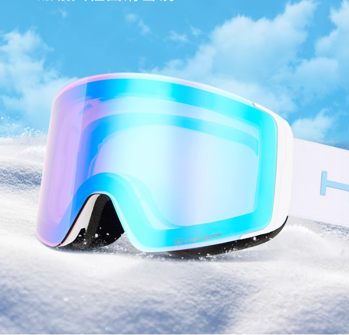 Children ski goggles double layer anti-fog windproof