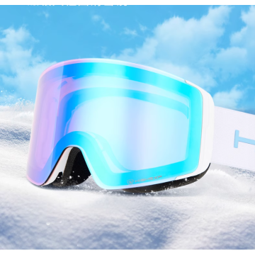 Children ski goggles double layer anti-fog windproof