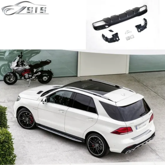 GLE63 Rear Diffuser and Exhaust Tips Fit for GLE Class W167 2015-2017
